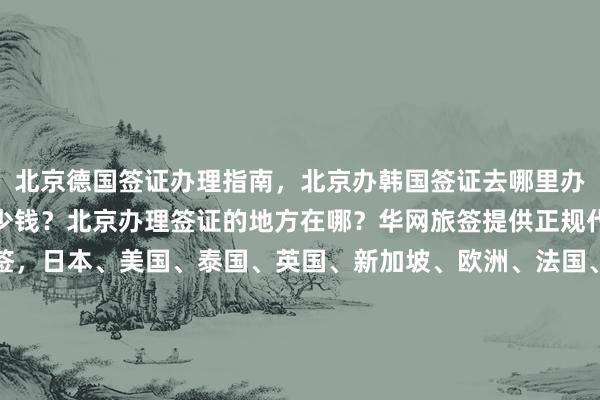 北京德国签证办理指南，北京办韩国签证去哪里办？出国办理签证需要多少钱？北京办理签证的地方在哪？华网旅签提供正规代办服务，最快几天出签，日本、美国、泰国、英国、新加坡、欧洲、法国、越南等国家签证代办价格透明，如何选择最厉害的代办机构？华网旅行社、华网天下旅行社、华网签证办理中心，地址电话全公开，出国旅游一站式服务。